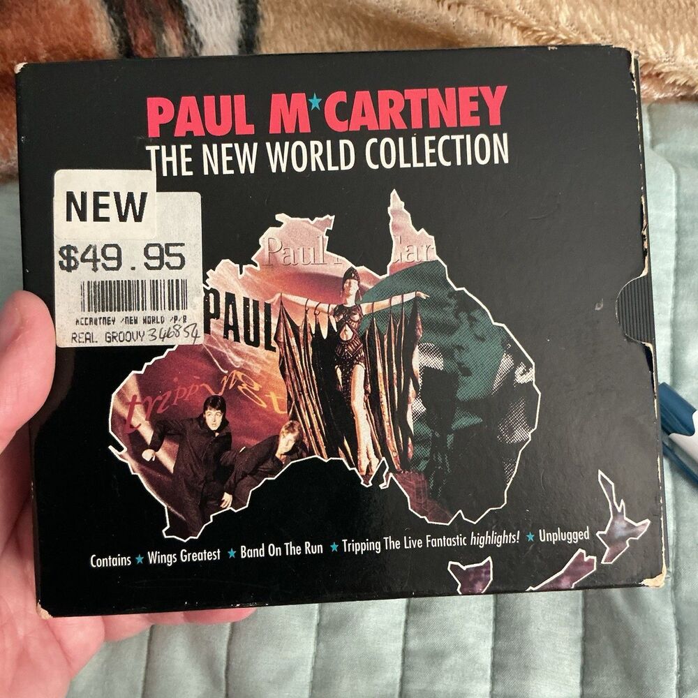 Paul McCartney New World Collection 4 CD Box Set Australia 1993 Wings Beatles